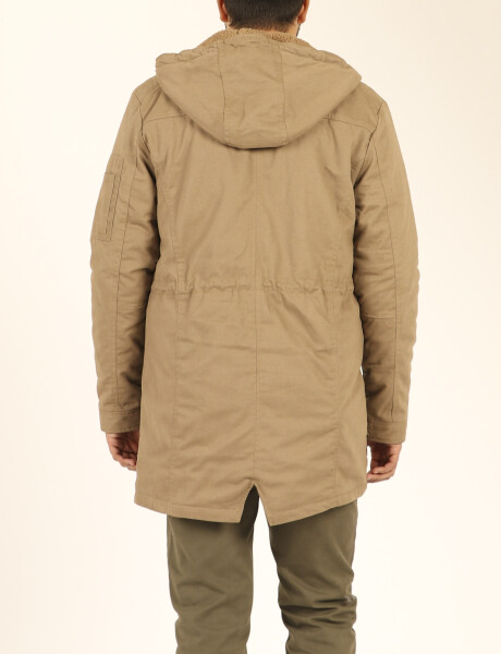 Campera Parka Harry Beige