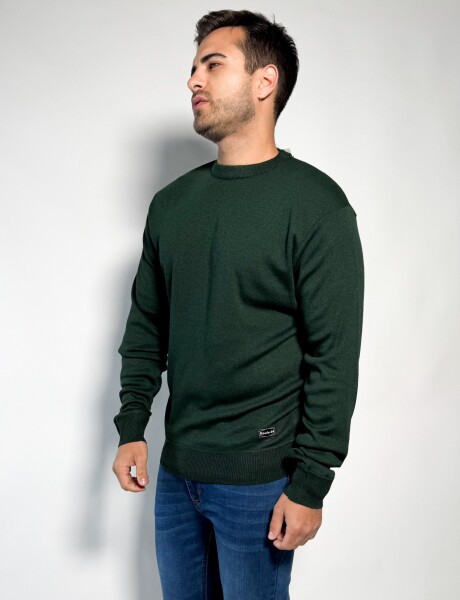 Sweater tejido Sigur Verde