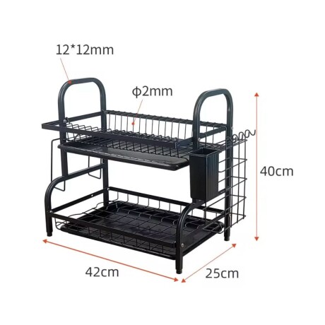 ESCURRIDOR PREMIUM TRETTEN DE 2 PISOS 39*23.5*42CM 001