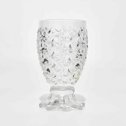 VASO DE CRISTAL CON FORMA DE COLA DE PEZ – 250 ML VASO DE CRISTAL CON FORMA DE COLA DE PEZ – 250 ML