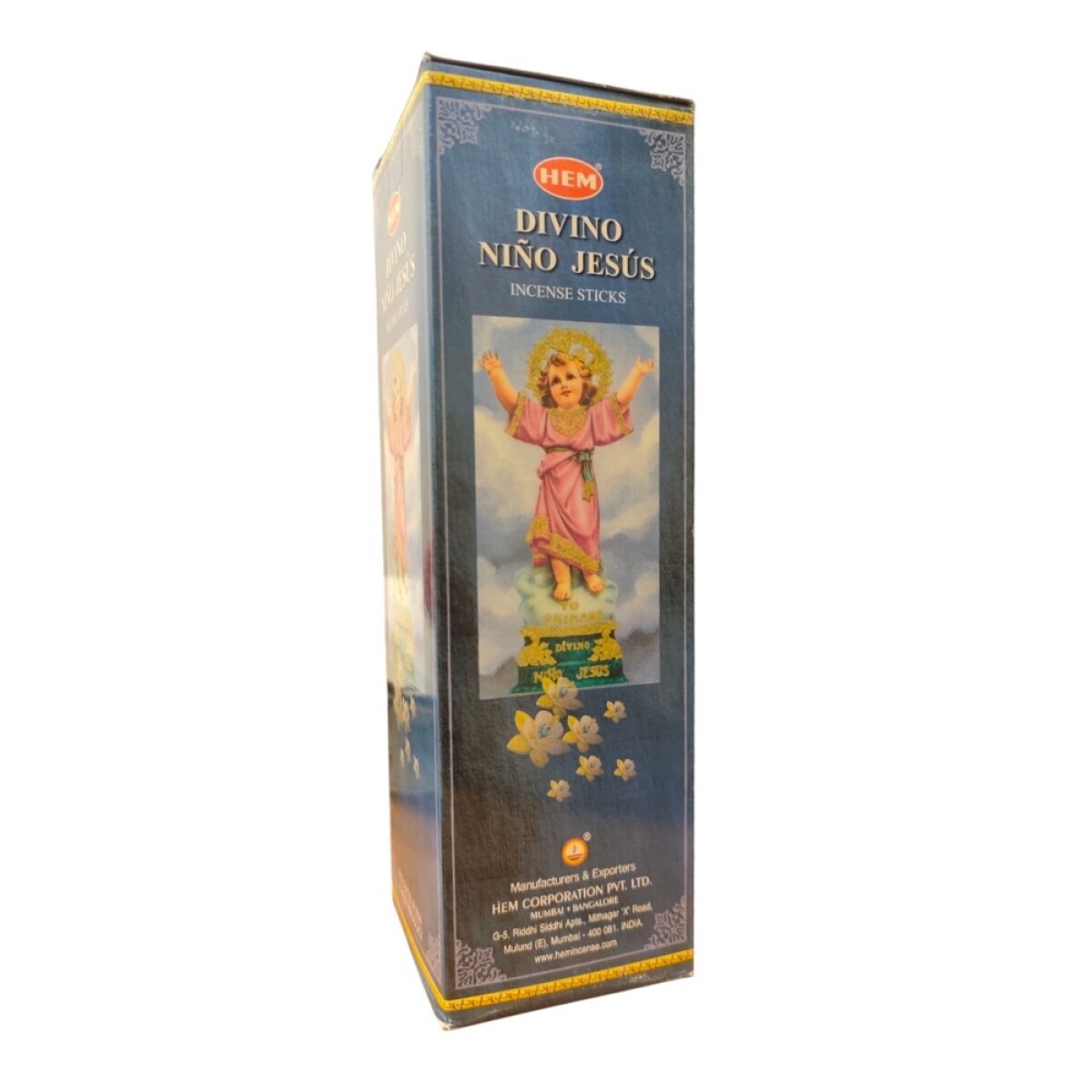 INCIENSO HEM CAJA DE CARBÓN X25 - Divino Niño Jesús 
