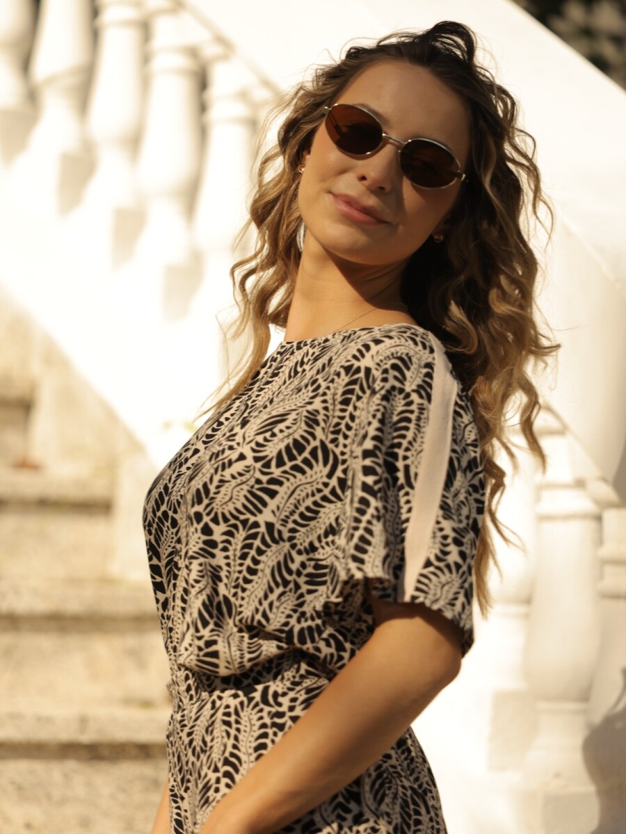 Blusa Estampada. 