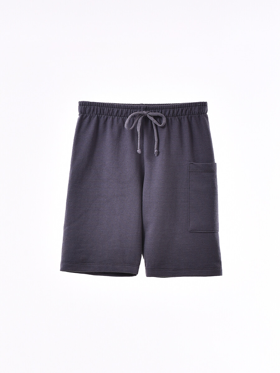 SHORT TEO - GRIS OSCURO 
