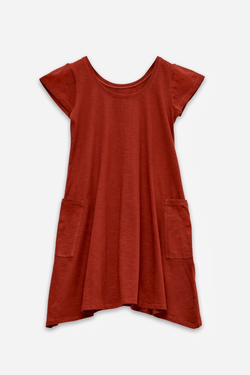 Vestido Corto Magnolia Rojo
