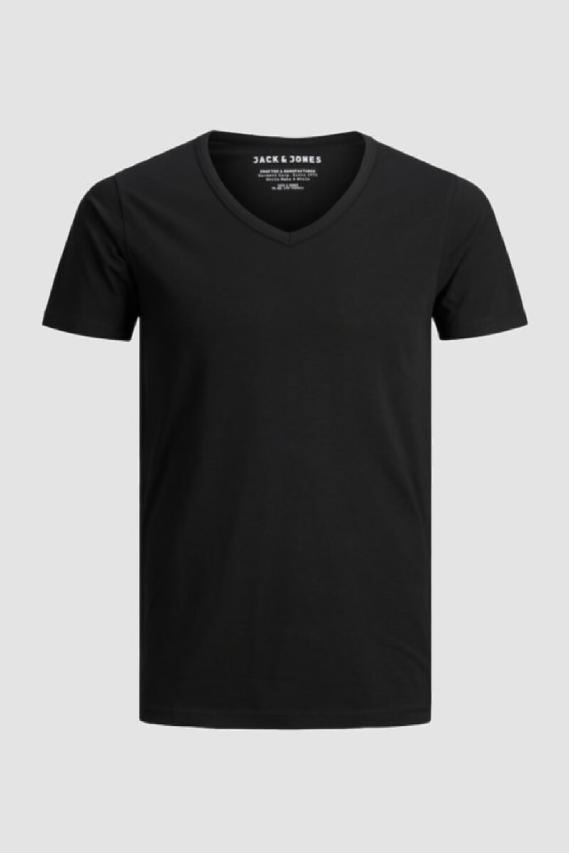 Camiseta Básica Slim Fit Black