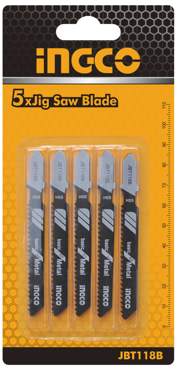 KIT 5 SIERRAS PARA CALADORA INGCO PARA METAL 