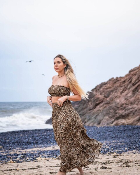 SET CADIZ ANIMAL PRINT