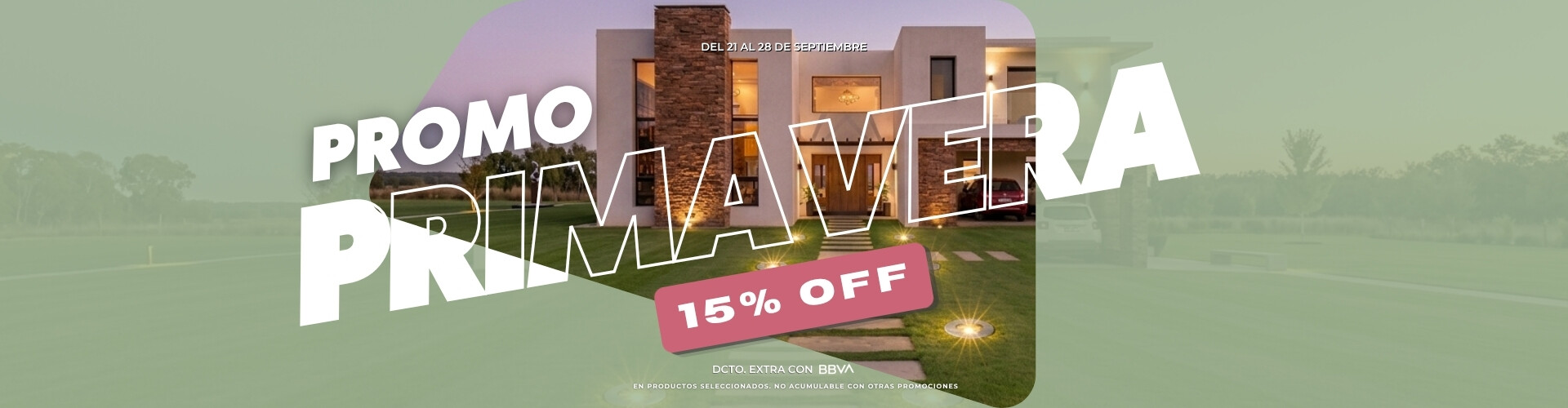 15% PRIMAVERA OFF