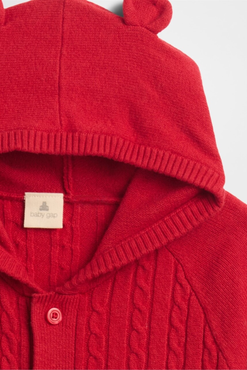 Enterito Cashsoft Bebé Modern Red