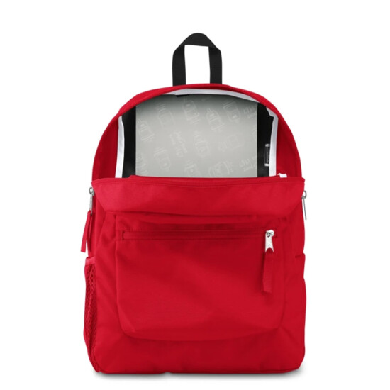 MOCHILA JANSPORT CROSS TOWN RED 0