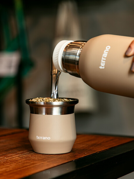 Combo Matera Bolsito Croco Taupe