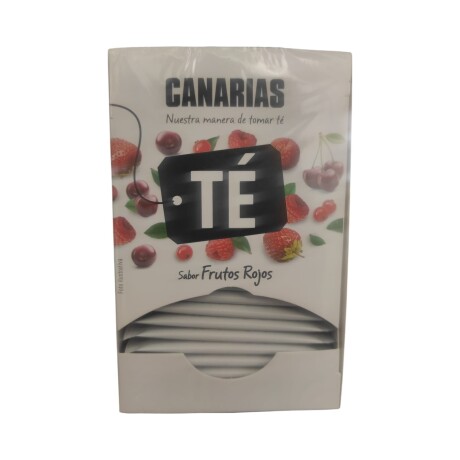 Caja X20 Té Negro Sabor Frutos Rojos Canarias 40GR 001