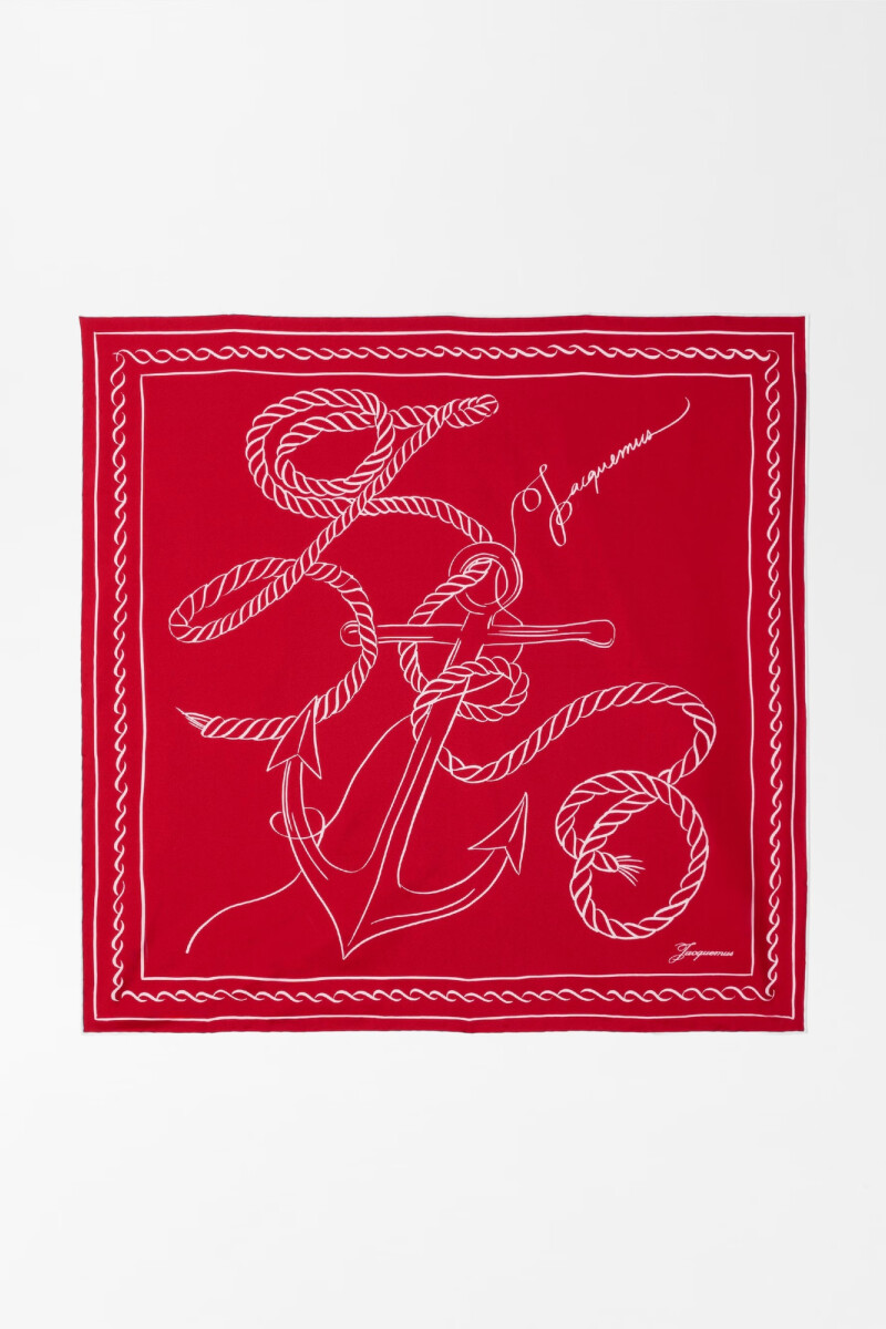 LE FOULARD ANCRE Estampado