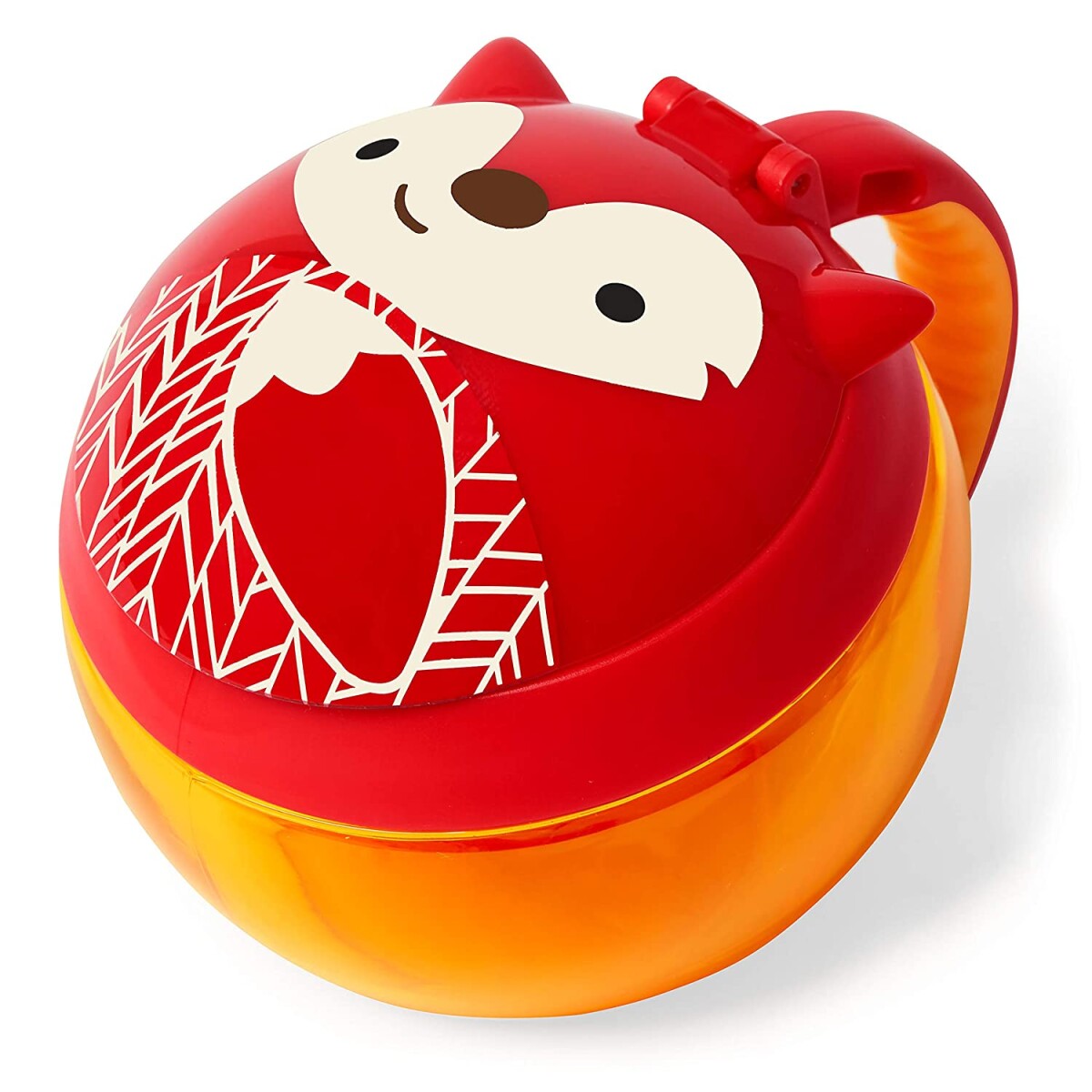Tupper de snacks, diseño zorro 