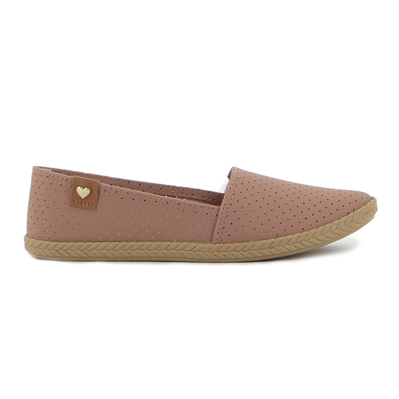 Moleca Zapatilla Casual Calada Rosa Claro