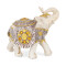 ELEFANTE DE POLIRESINA 14X14CM - GP103 Gp103/c Blanco
