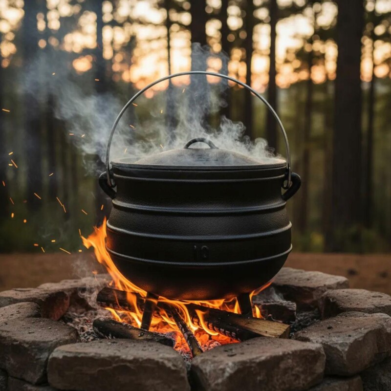 Olla de Hierro Fundido Marmita Olla de Hierro Fundido Marmita