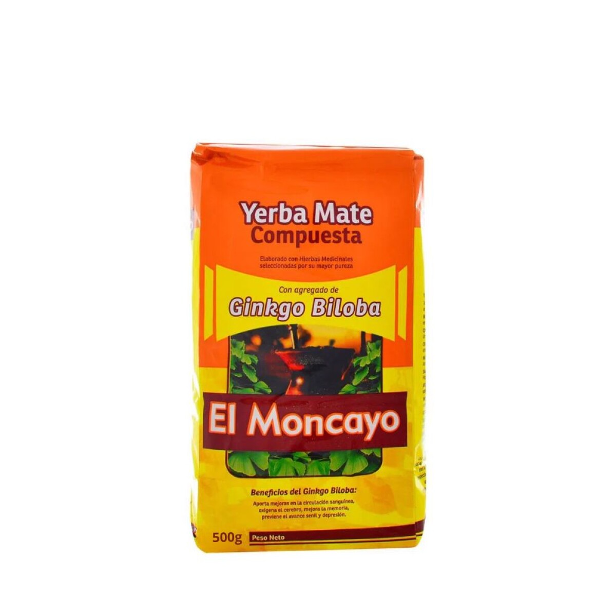 Yerba compuesta con ginkgo 500g El Moncayo 