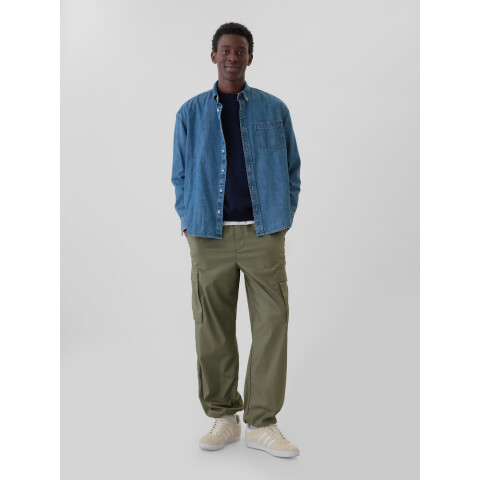 LTWT BAGGY CARGO OLIVE GREEN