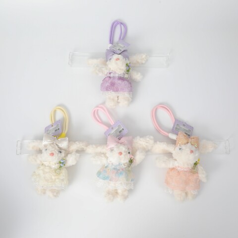 COLGANTE PARA BOLSO (CONEJO DE OREJAS CAÍDAS CON VESTIDO DE PRINCESA) COLGANTE PARA BOLSO (CONEJO DE OREJAS CAÍDAS CON VESTIDO DE PRINCESA)