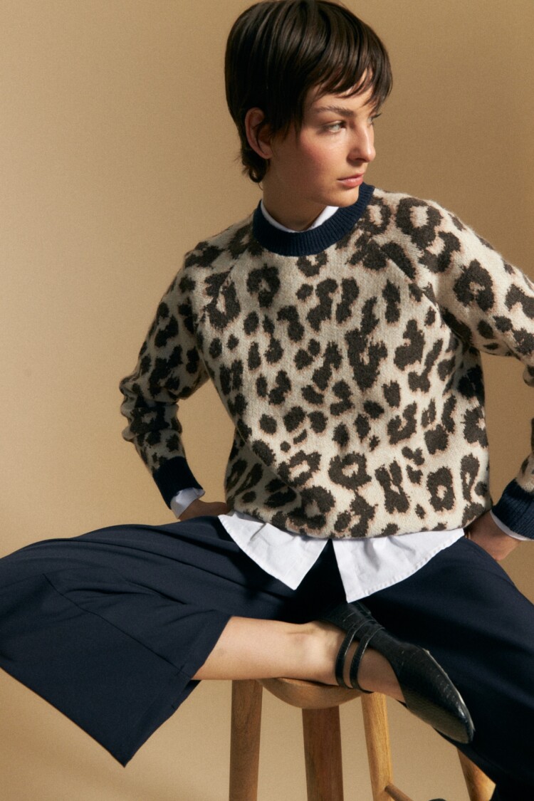 SWEATER ALMIRON Azul Marino