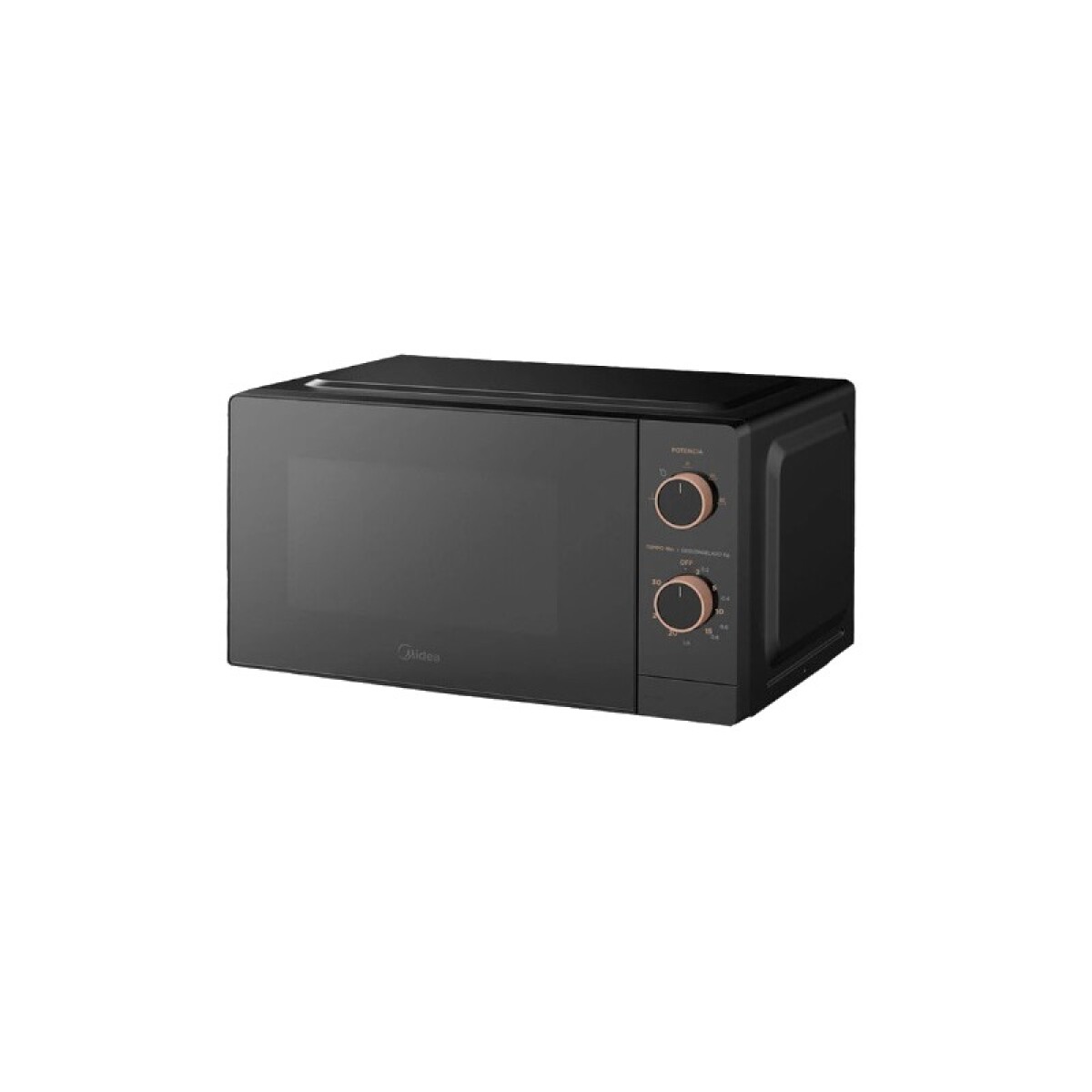 MICROONDAS MIDEA 20 Lts. PERILLERO NEGRO 
