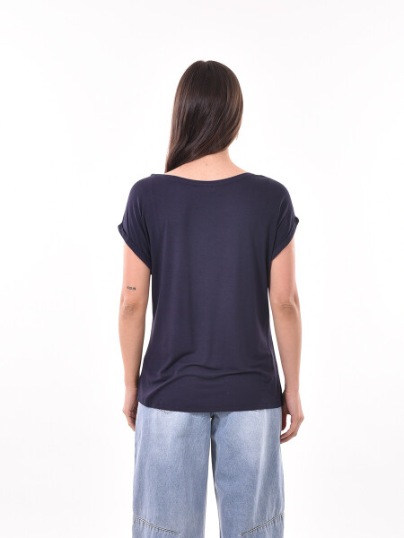 REMERA TELMA AZUL OSCURO