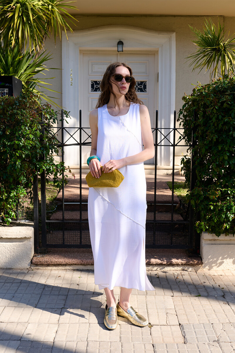 VESTIDO PAZ BLANCO