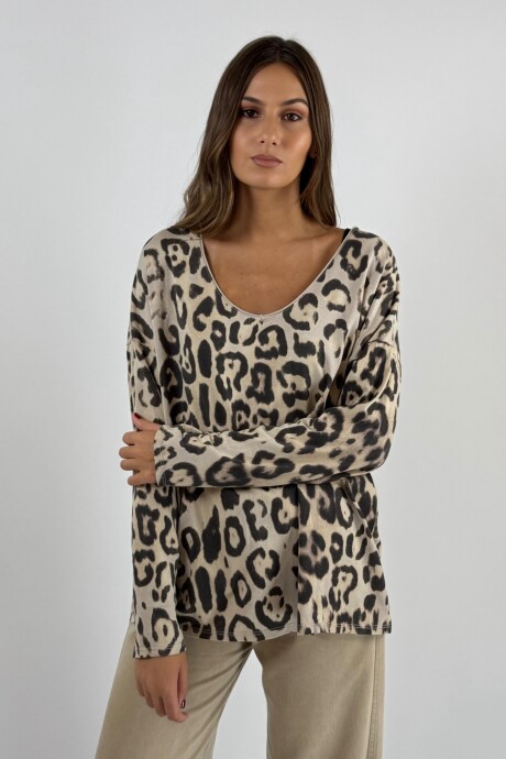 BLUSA SANTANA Beige