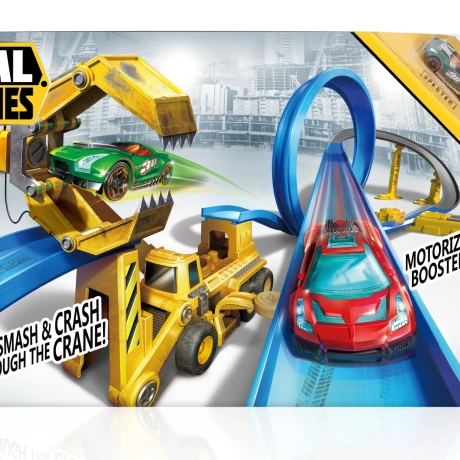 Pista Metal Machines Construcción Destrucción 2 Vehículos 001