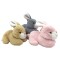 Peluche Conejo Acostado Phi Phi Gris