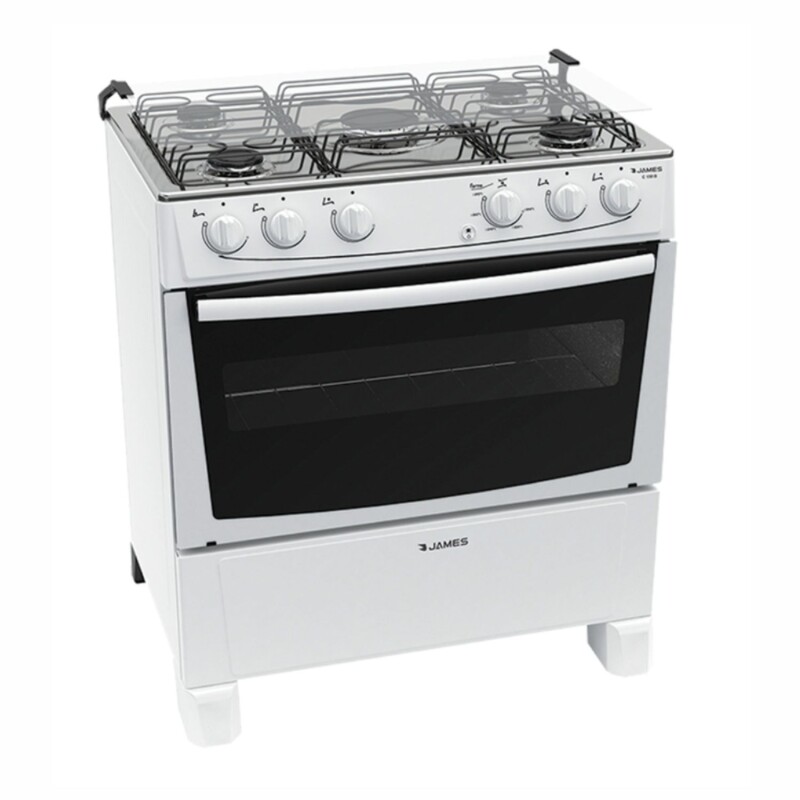 Cocina a Gas James blanca C 150 B 5 Hornallas Cocina a Gas James blanca C 150 B 5 Hornallas