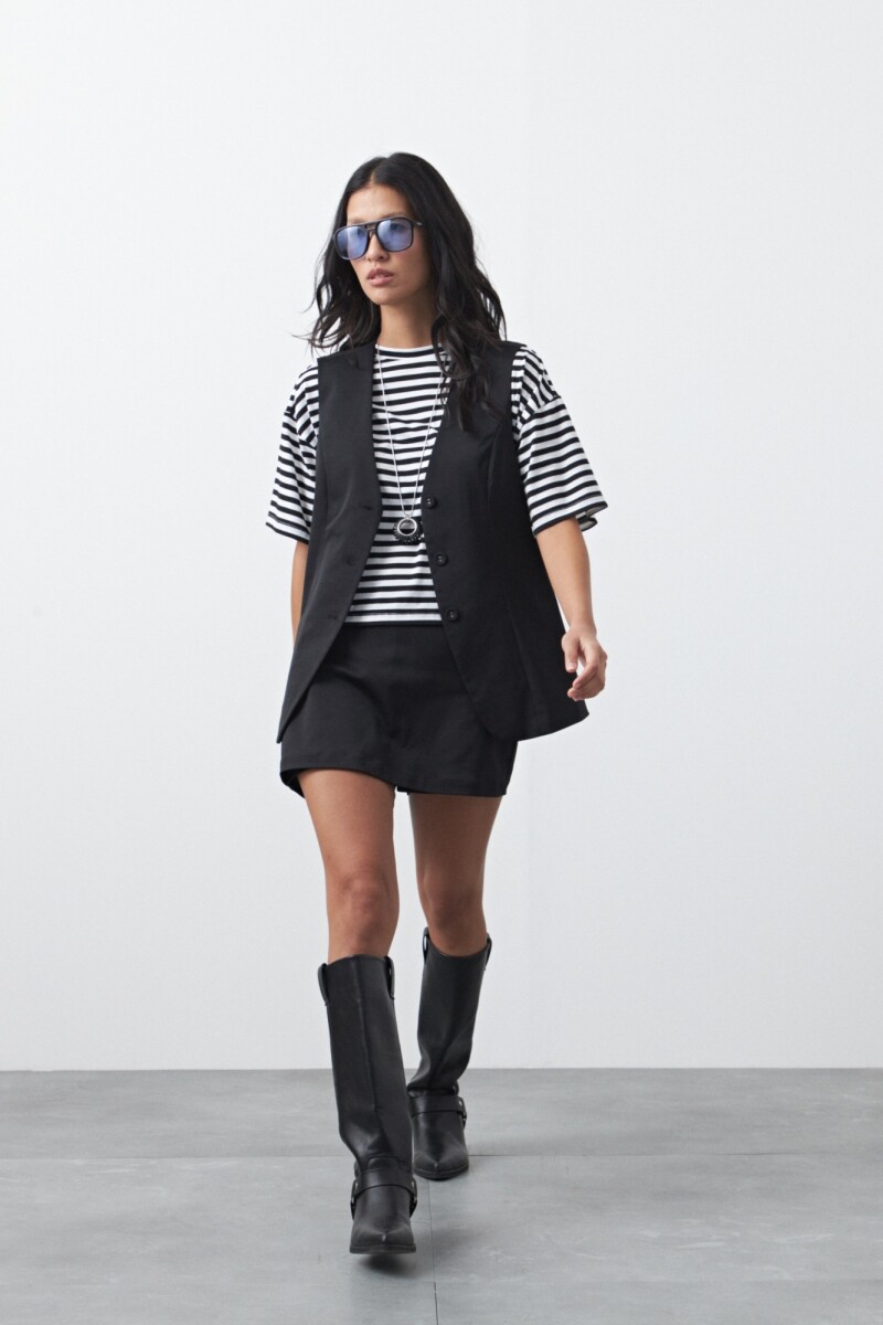 CHALECO DELPHINE Negro