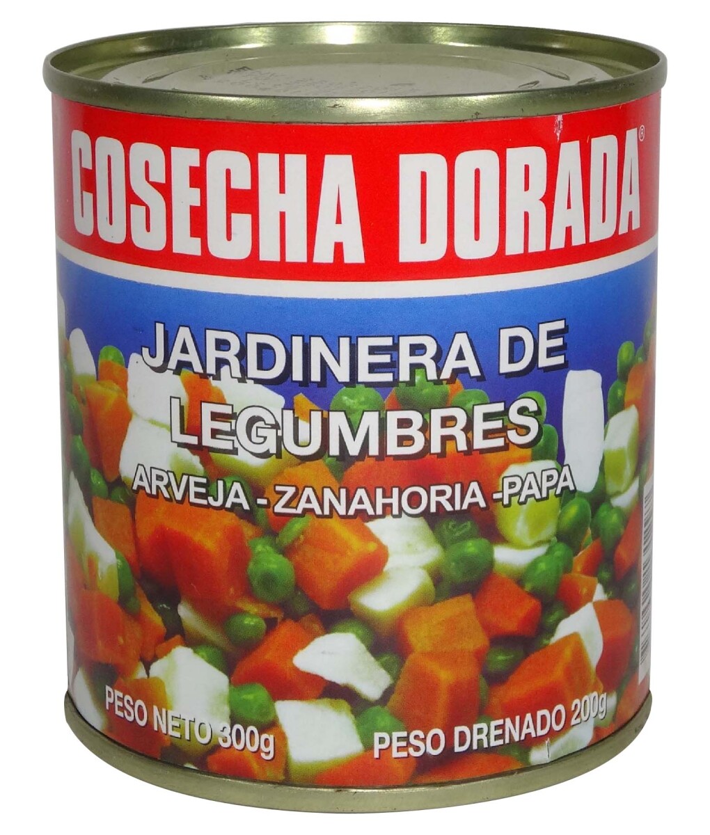Jardinera Cosecha Dorada Legumbres Lata 300g — El Clon