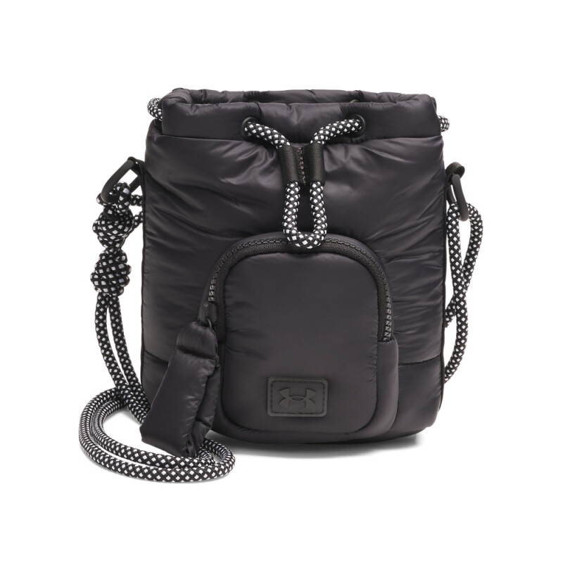 UA Studio Puffer Bucket Bag-WHT BLK-002