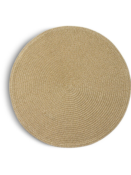 Mantel individual navideño KUNGSMYNTA Ø38 cm dorado/beige Mantel individual navideño KUNGSMYNTA Ø38 cm dorado/beige