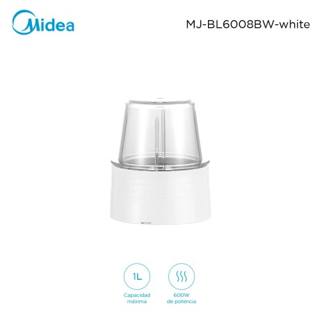 Licuadora Midea MJ-BL6008BWW 1L Jarra de Vidrio 001
