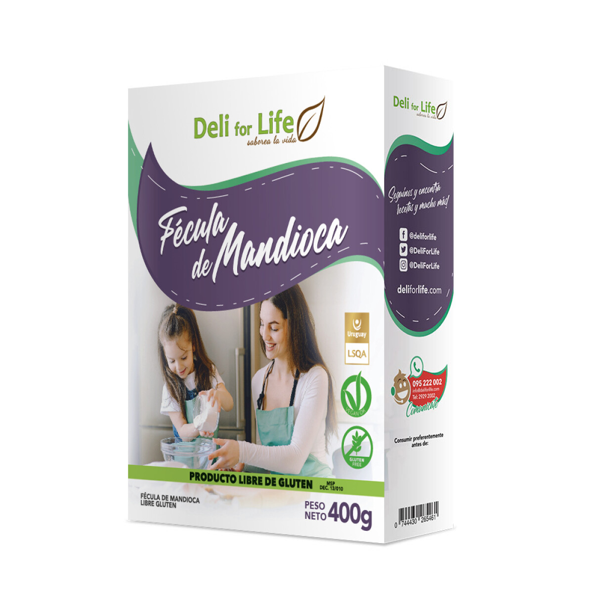 Fécula de Mandioca 400g 