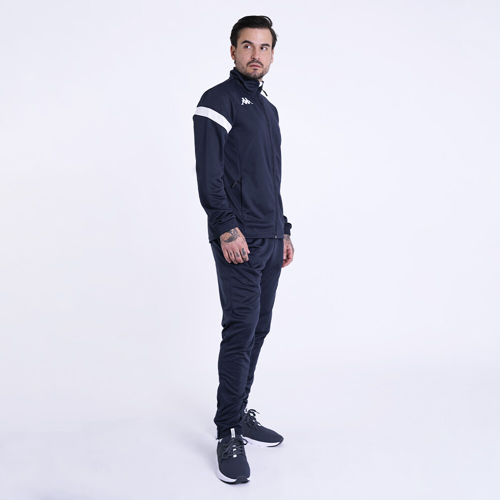 Buzo Futbol Kappa4Soccer Dalcito Hombre Blue Marine/white