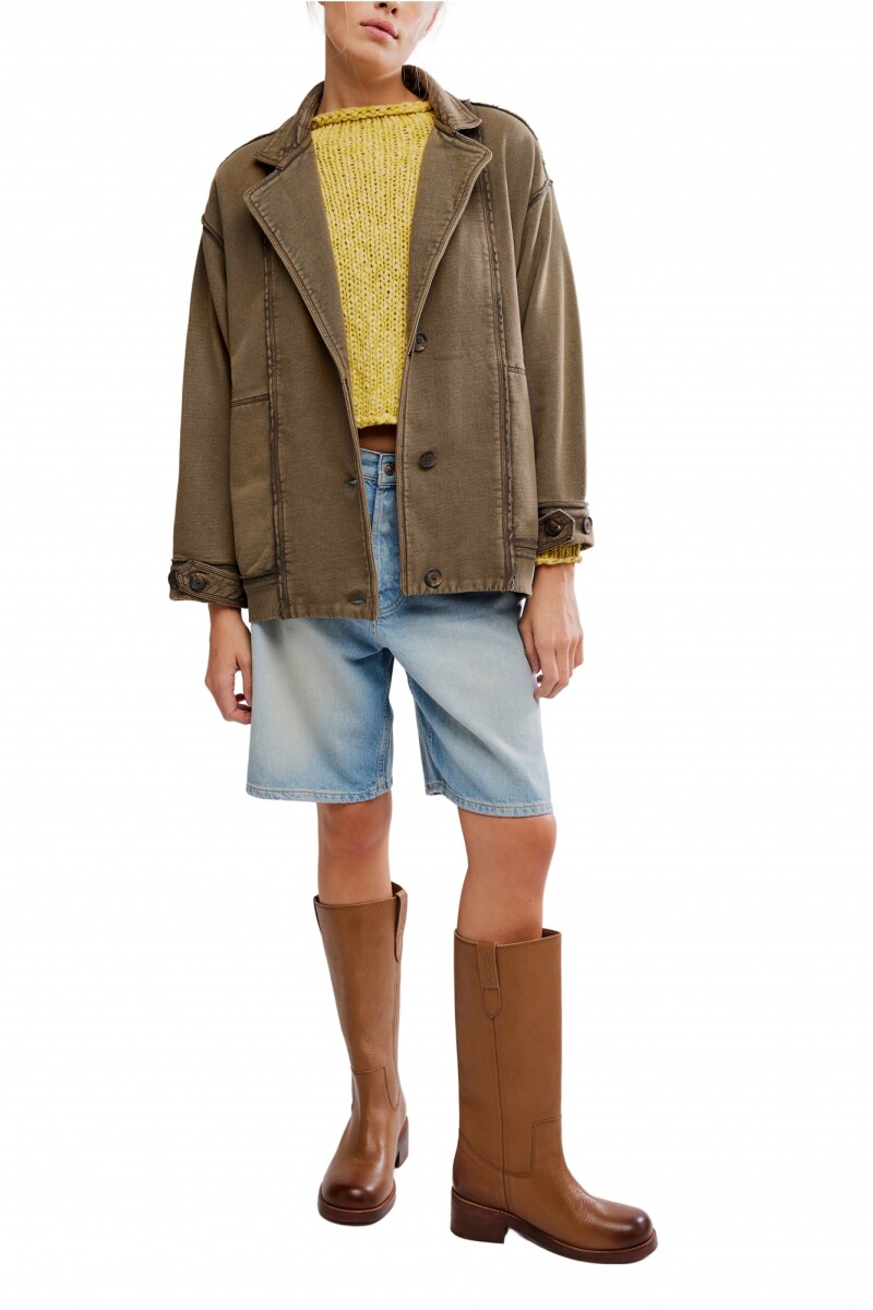 Abrigo Office Marron