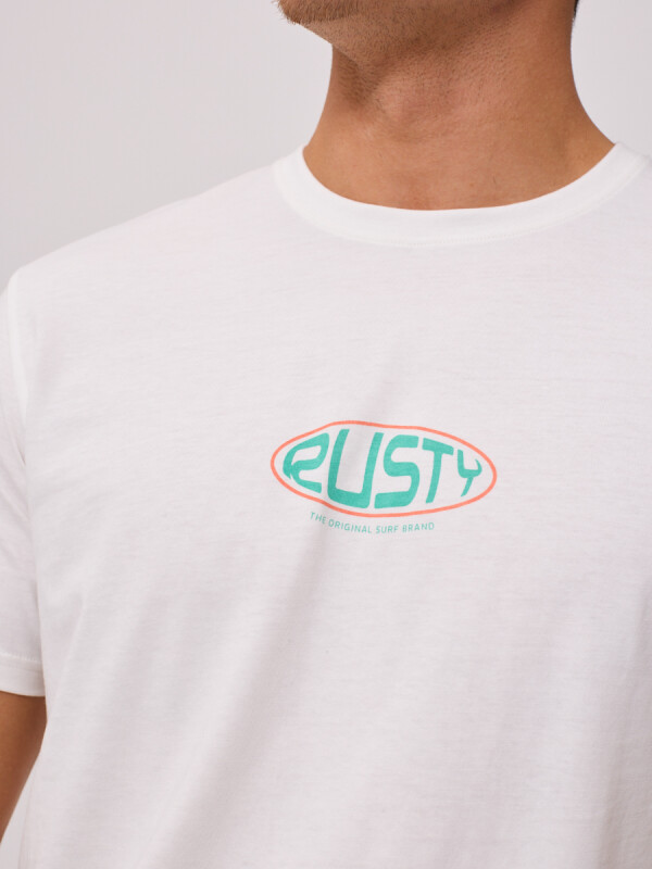 T-SHIRT NAREN RUSTY Blanco