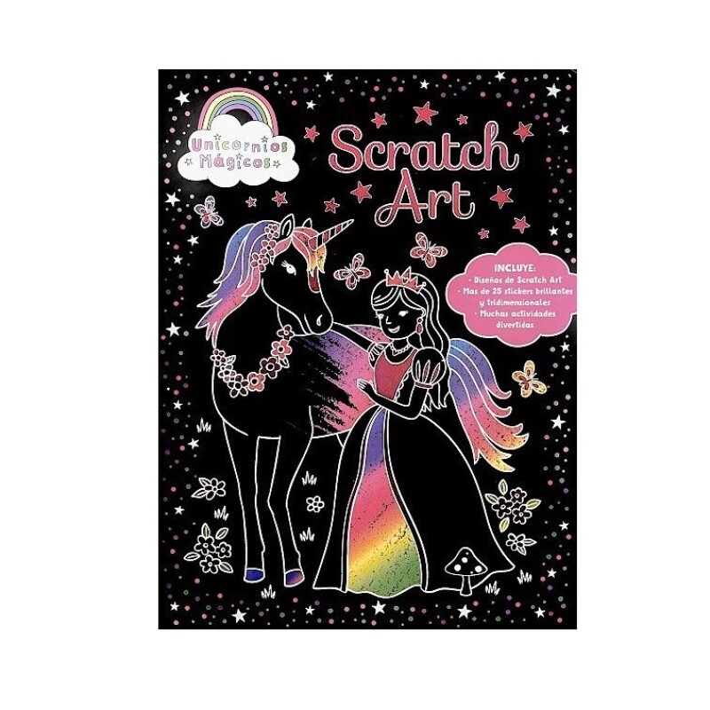UNICORNIOS MAGICOS SCRATCH ART UNICORNIOS MAGICOS SCRATCH ART