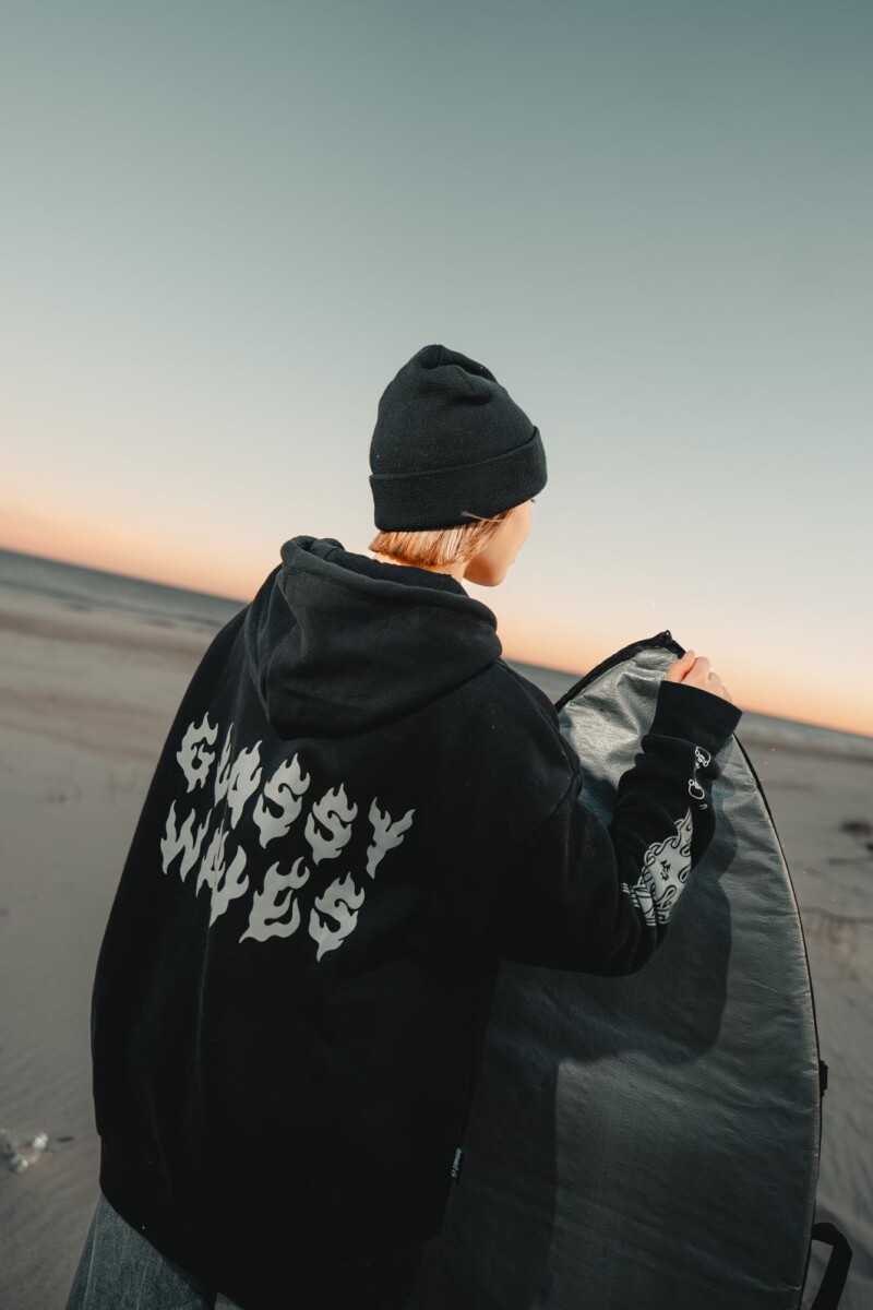 Hoodie Brasa / Negro U