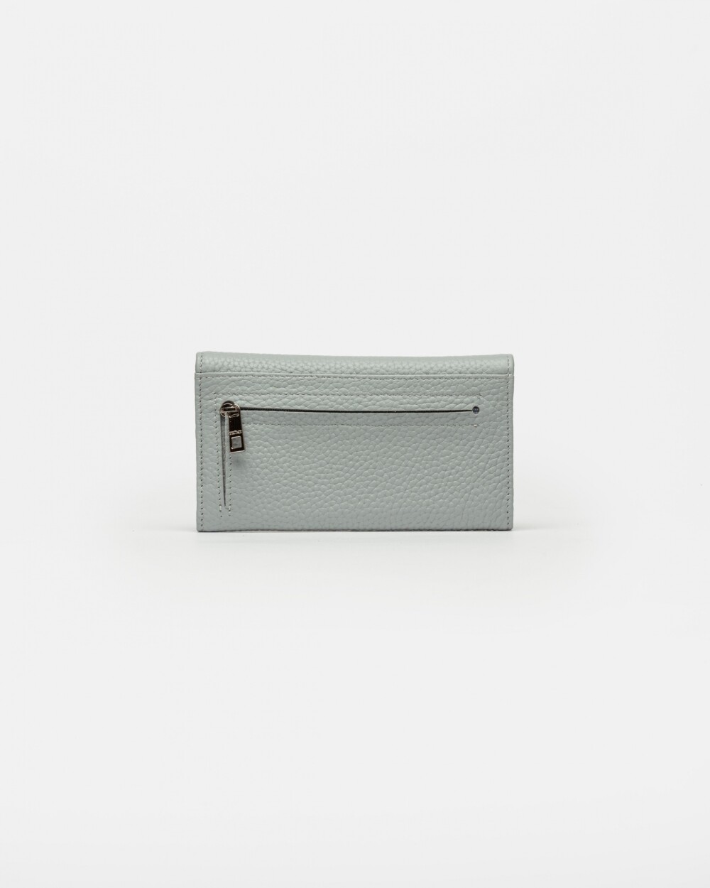 Billetera Katy En Cuero Graneado Cloudy