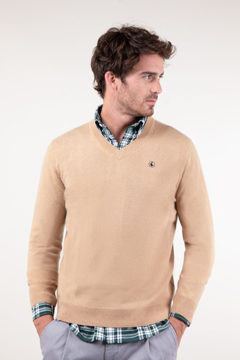 Jersey Cashemere El Ganso Camel