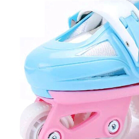 Patín Rollers Ez 4 Ruedas Extensibles Niño Rosa