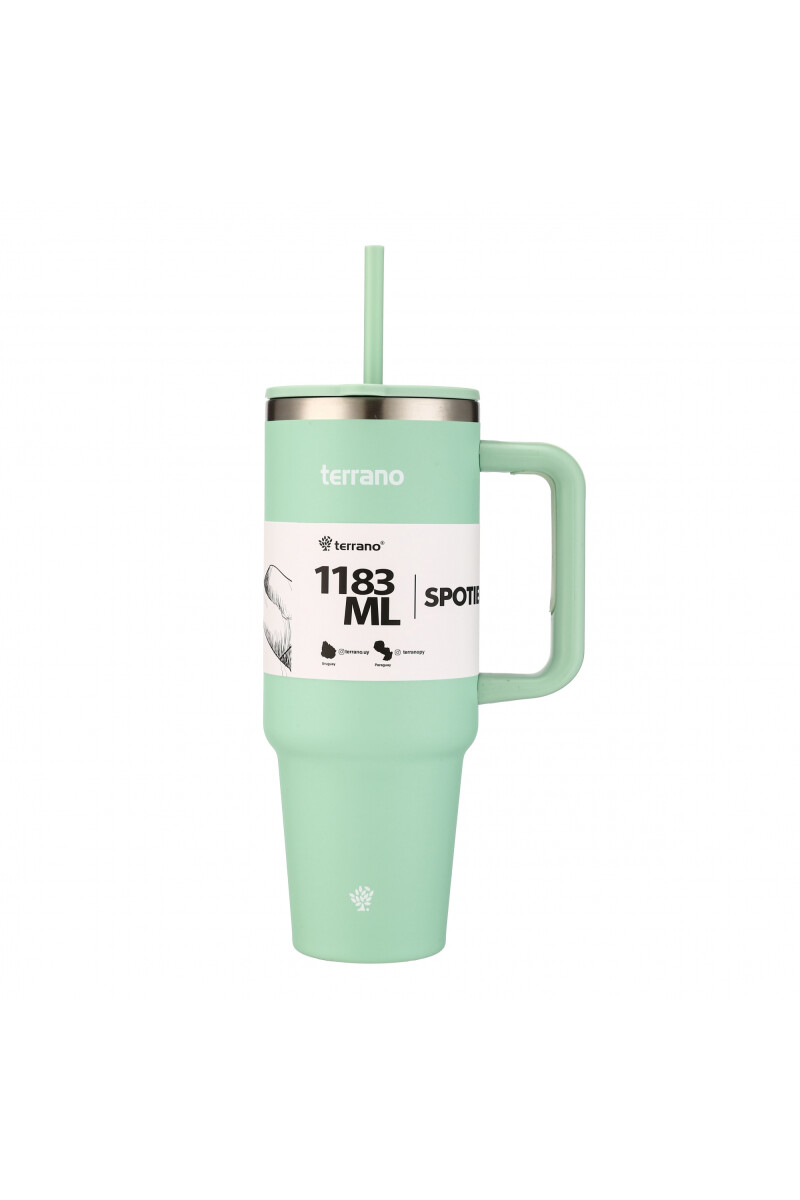 TERRANO SPOTIECUP 1183ML VERDE AGUA