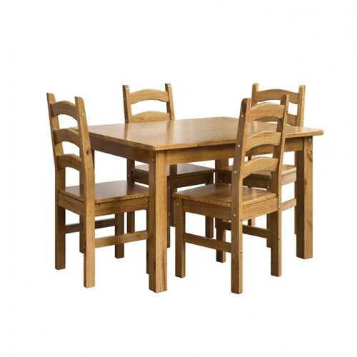 Juego de comedor - 4 sillas 120 cm - Italia Juego de comedor - 4 sillas 120 cm - Italia