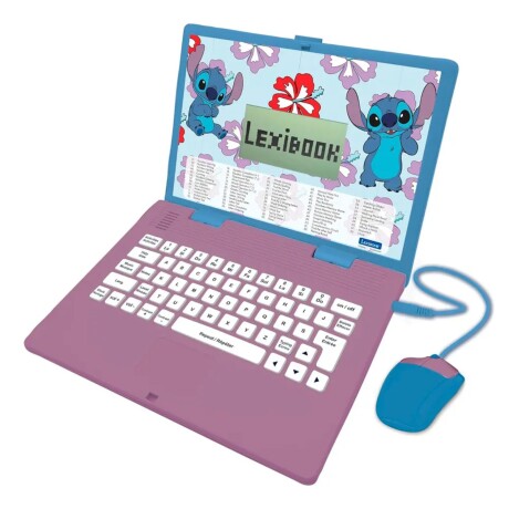 Laptop Lexibook educativa bilingüe diseño Stitch Laptop Lexibook educativa bilingüe diseño Stitch