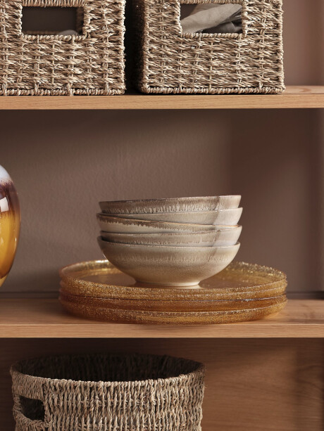 Bowl VICTOR Ø20cm cerámica beige Bowl VICTOR Ø20cm cerámica beige